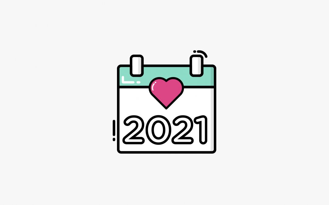 [ DESCARGABLE ] Calendario anual imprimible 2021